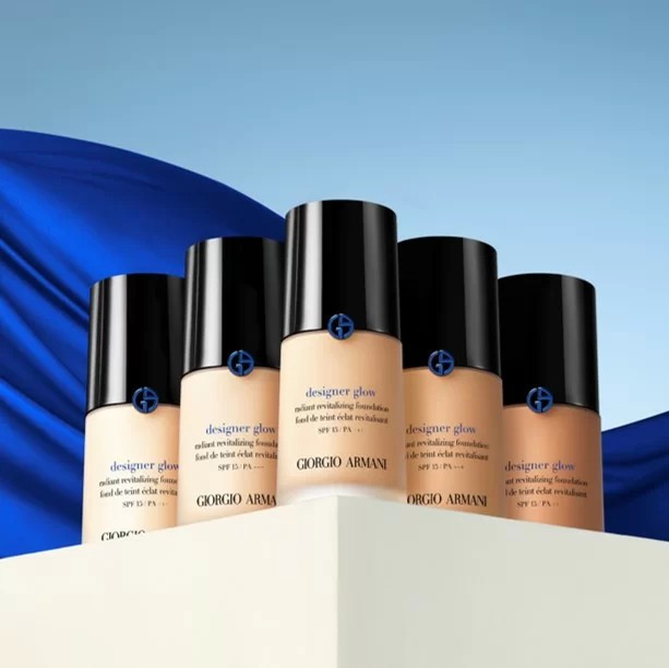designer glow radiant revitalizing foundation
