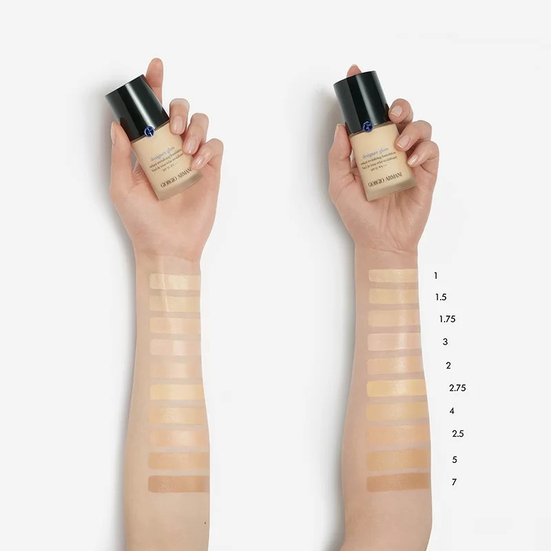 designer glow radiant revitalizing foundation
